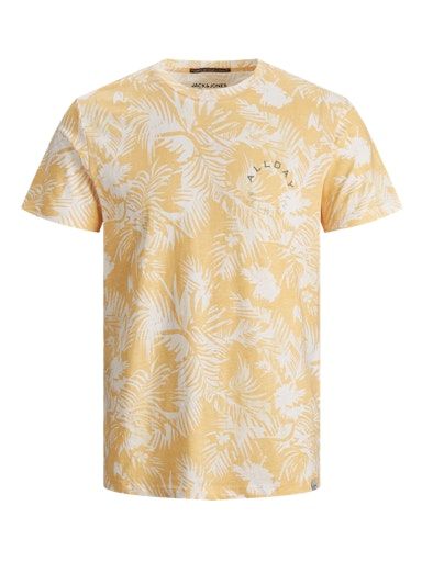 JORSUNNY AOP TEE SS CREW NECK S SAHARA-SUN