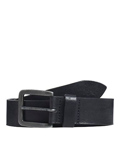 JACVICTOR LEATHER BELT NOOS 95 NEW-NAVY