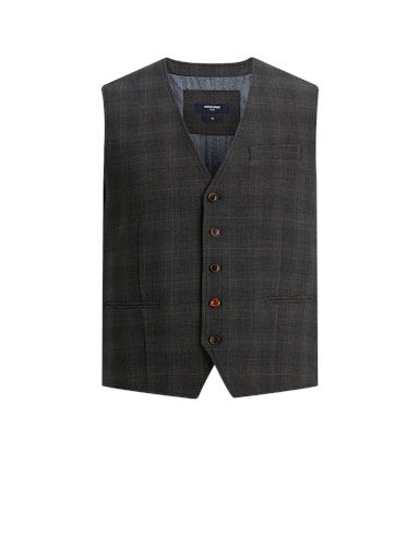 JPRBLUCONNOR WAISTCOAT 48 DARK-GREEN