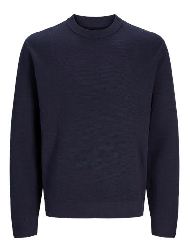 JPRBLAMILANO STITCH KNIT CREW NECK SN L NIGHT-SKY