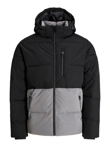 JJEOWEN PUFFER SN L Castlerock-BLACK-BLOCKING