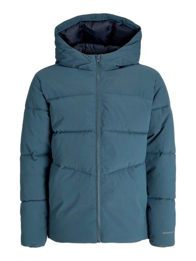 JJGLOBAL PUFFER JACKET JNR 152 Orion-Blue