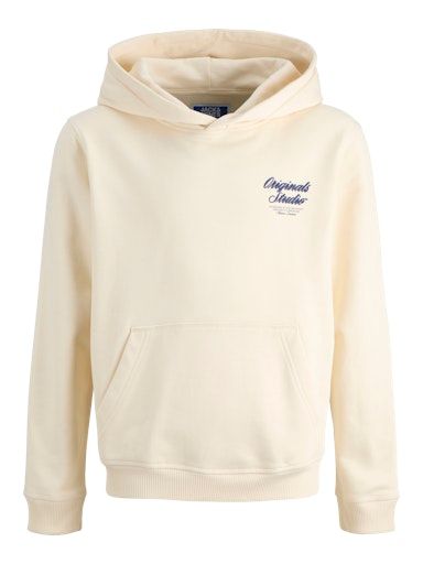 JORNORREBRO TYPO BACK SWEAT HOOD SN JNR 152 Antique-White