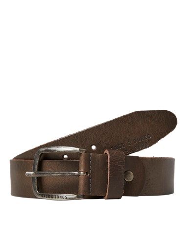 JACPAUL LEATHER BELT NOOS 85 CASTLE-ROCK