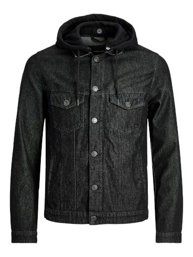 JJIALVIN JJJACKET AKM 252 S BLACK-DENIM