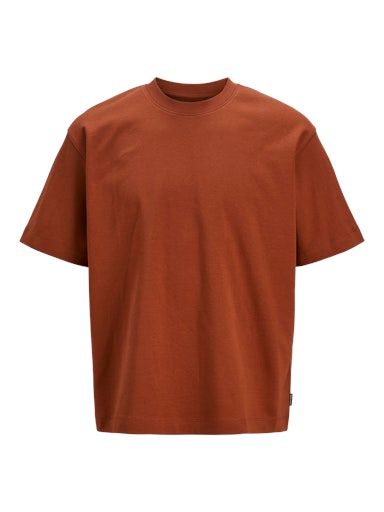 JJEURBAN EDGE TEE SS O-NECK NOOS S Arabian-Spice