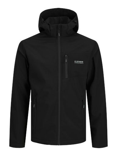 JJTAYLOR SOFTSHELL JACKET L BLACK