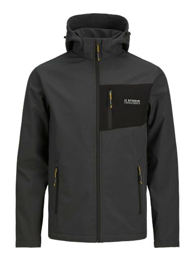 JJTAYLOR SOFTSHELL JACKET L ASPHALT