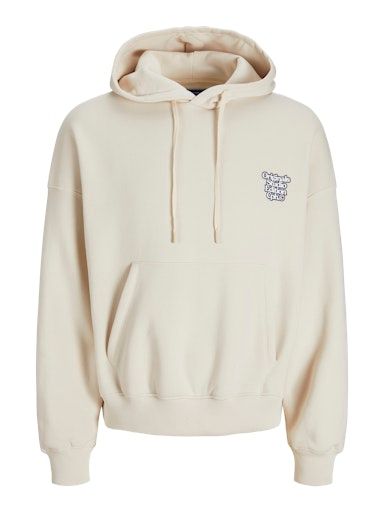 JORASTORIA SWEAT HOOD M Antique-White