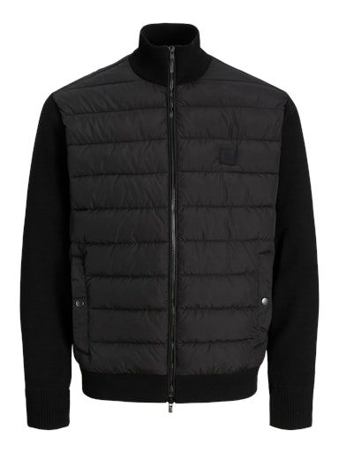 JPRBLAHUDSON HYBRID JACKET S BLACK