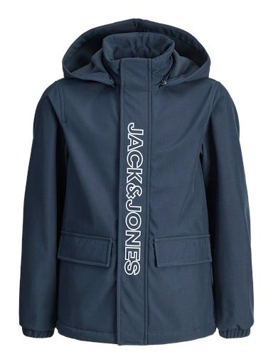 JJEMATT SOFTSHELL HOOD SN JNR 152 NAVY-BLAZER