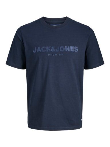 JPRBLULOYAL TEE SS CREW NECK PRAU25 L NAVY-BLAZER
