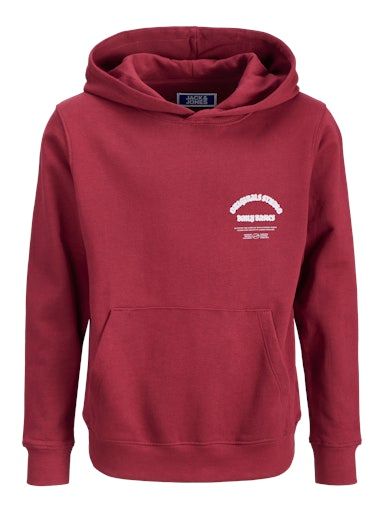 JORMEADOWS SWEAT HOOD JNR 128 Tibetan-Red