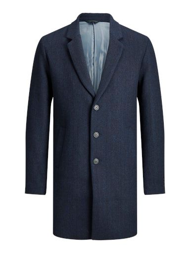 JJEMOULDER WOOL COAT SN L NAVY-BLAZER