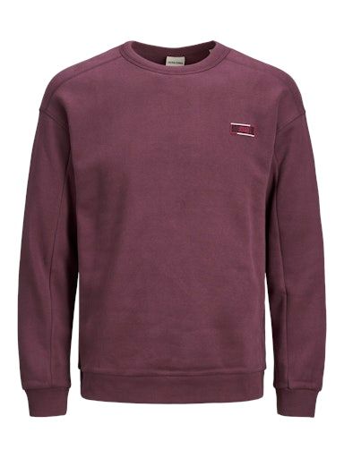 JCOCLASSIC SWEAT CREW NECK LN L CATAWBA-GRAPE