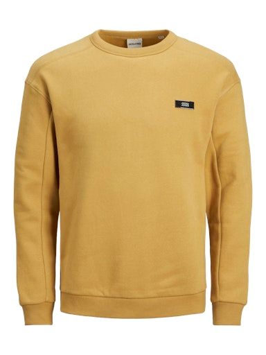 JCOCLASSIC SWEAT CREW NECK LN XL HONEY-MUSTARD