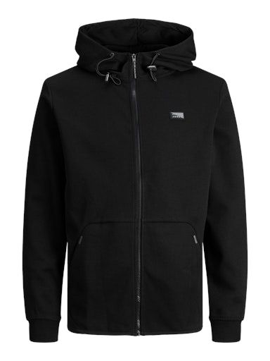 JCOAIR SWEAT ZIP HOOD NOOS L BLACK