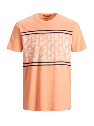 JORSUNNYS TEE SS CREW NECK S SHELL-CORAL