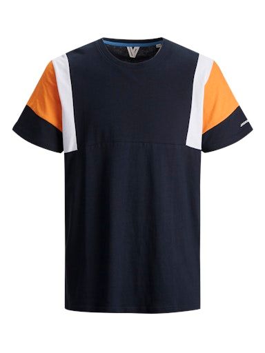 JCOLOGANS TEE SS CREW NECK S NAVY-BLAZER