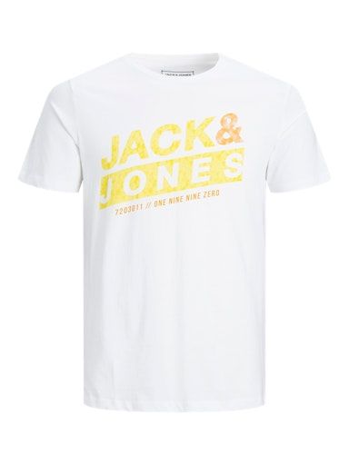 JCOLIQUID TEE SS CREW NECK FST S WHITE