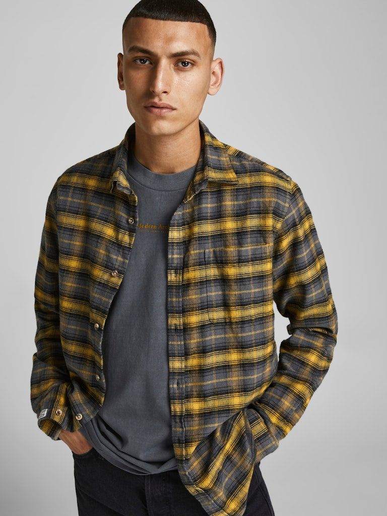 JPRBLUJOE CHECK SHIRT L/S ONE POCKET