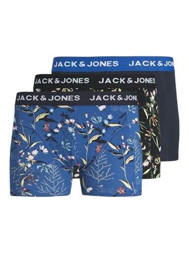 JACSMALL FLOWERS TRUNKS 3 PACK JNR 152 STAND