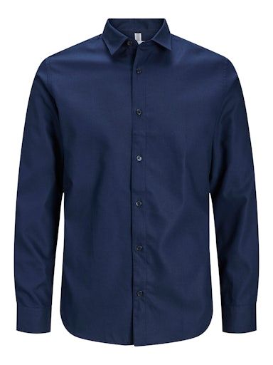JJEHARVEY SHIRT LS L NAVY-BLAZER
