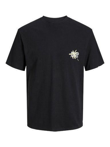 JORLAFAYETTE FLOWER TEE SS CREW NECK L STAND