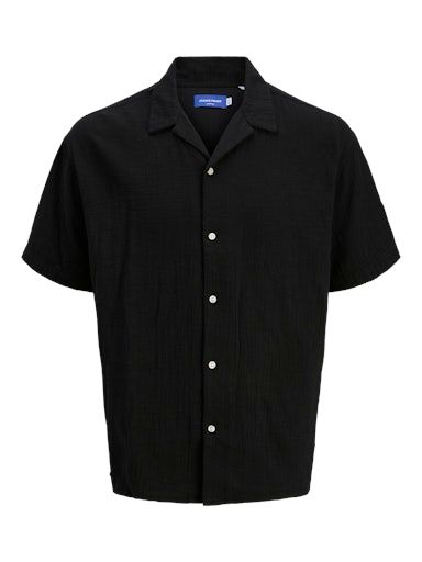 JOREASTER PATRAS RESORT SHIRT SS LN L BLACK