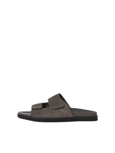 JFWSTOCKHOLM SUEDE VELCRO SANDAL 42 GREY