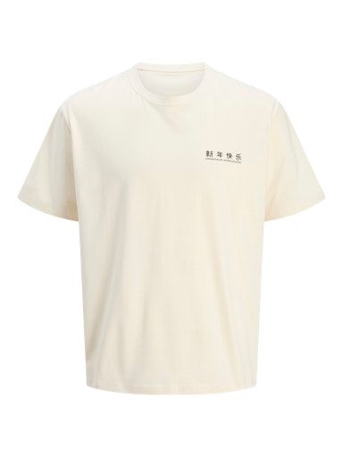 JORSNAKE TEE SS CREW NECK TG LN L Antique-White