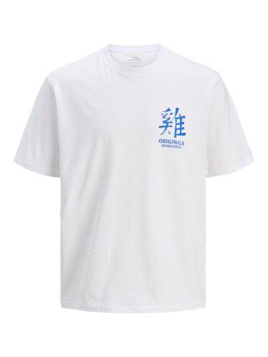 JORSNAKE TEE SS CREW NECK TG LN L Bright-White-BIRD