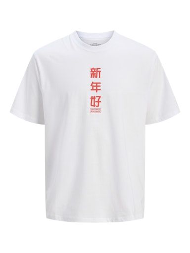JORSNAKE TEE SS CREW NECK TG LN L Bright-White-DRAGON