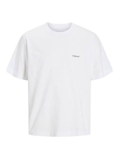JORPAROS EASTER SKETCH TEE SS CREW N LN L Bright-White-PALMS