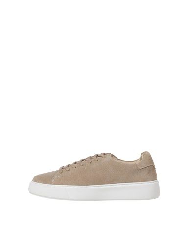 JFWSTOCKHOLM LEATHER SNEAKER NOOS 40 Plaza-Taupe-Suede