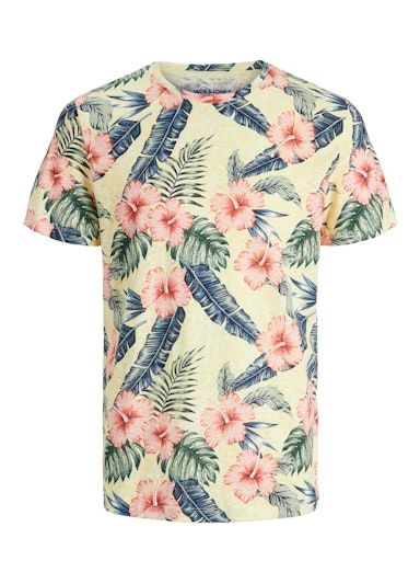 JORELI ORGANIC AOP TEE SS CREW NECK S STAND