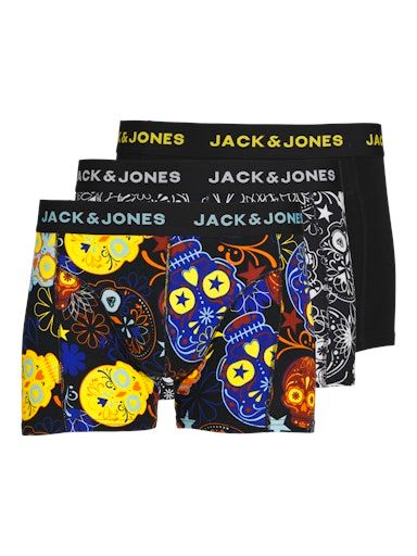 JACSUGAR SKULL TRUNKS 3 PACK. NOOS L STAND