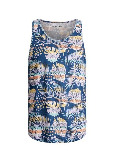 JORHAZY AOP TANK TOP S ENSIGN-BLUE