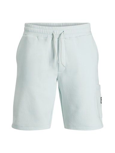 JJISTONE CARGO SWEAT SHORTS GMS S PALE-BLUE