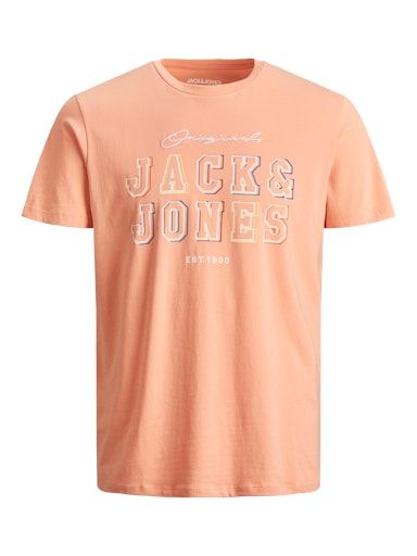 JORMAGICAL TEE SS CREW NECK FU S SHELL-CORAL