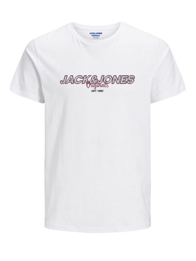 JORBOOSTER TEE SS CREW NECK MAR 21 XXL WHITE