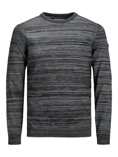 JCOSPACE KNIT CREW NECK L BLACK