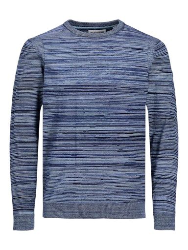 JCOSPACE KNIT CREW NECK S NAVY-BLAZER