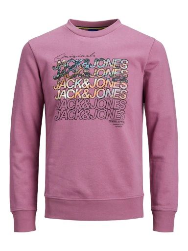 JORSWIRL SWEAT CREW NECK L BORDEAUX