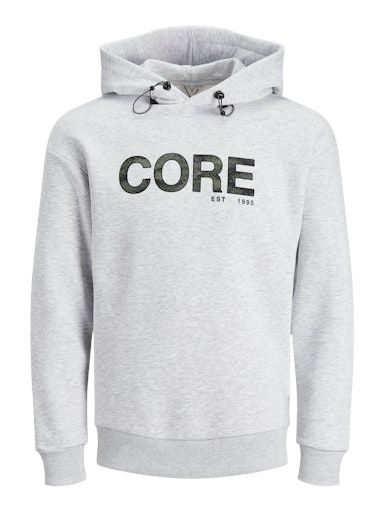 JCOTHAD SWEAT HOOD L LIGHT-GREY-MELANGE