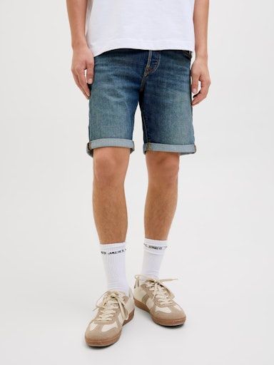 JJIRICK JJFOX SHORTS CB 310 SN M Blue-Denim-311