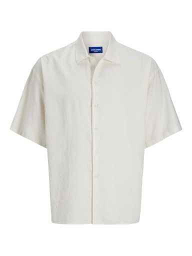 JORPAROS OVERSIZED SHIRT SS L Antique-White