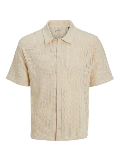 JPRBLUHENRY SS SHIRT L Whitecap-Gray