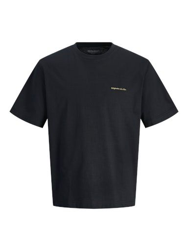 JORPAROS EASTER SKETCH TEE SS CREW N LN L Black-Print