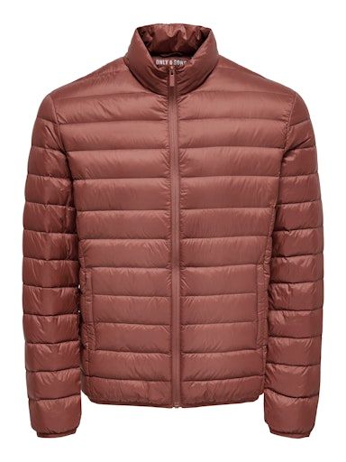 ONSGAVIN LIGHT DOWN JACKET OTW L BURNT-HENNA